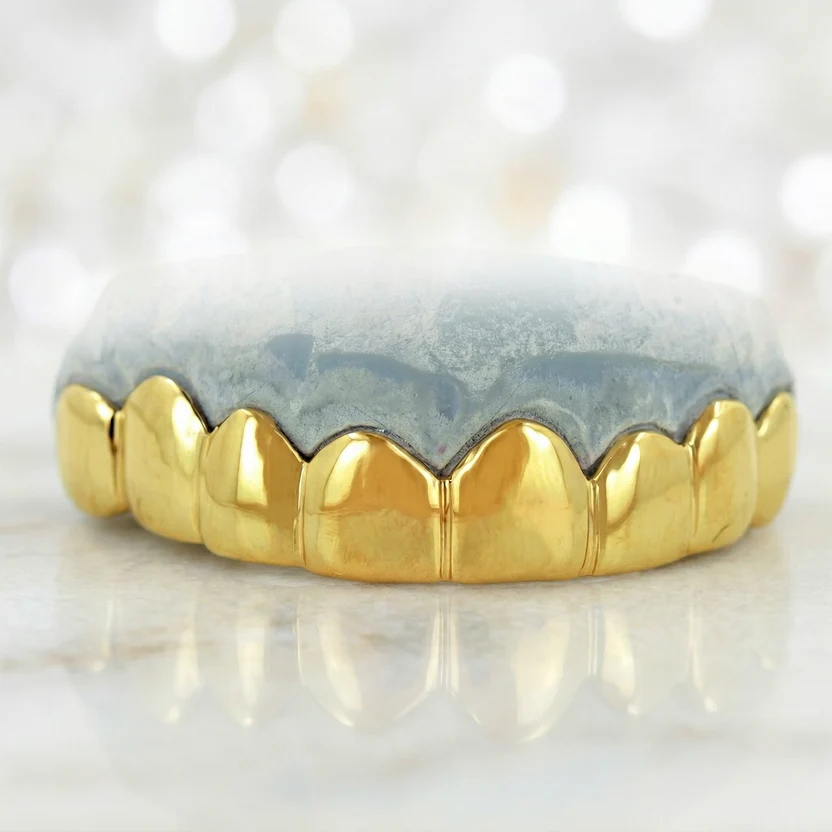 Solid Gold 6 Piece Top Grillz