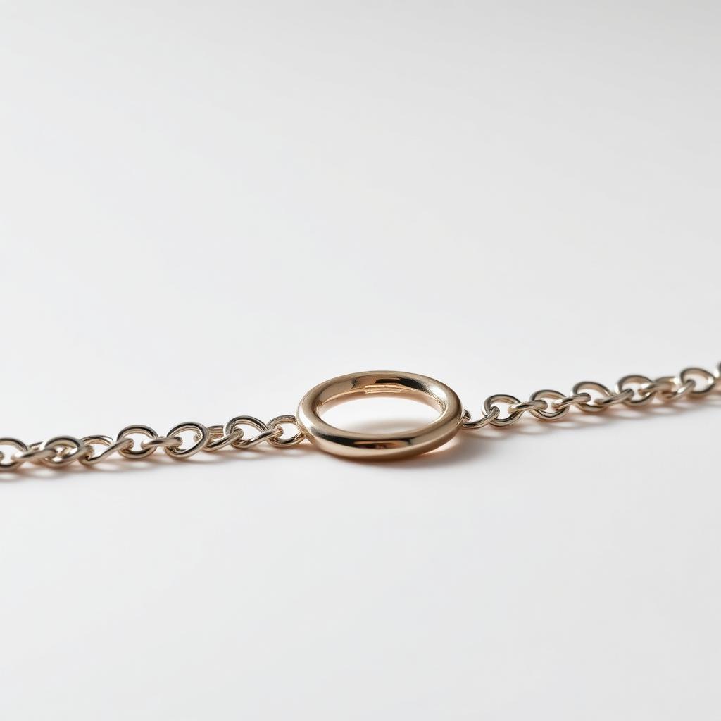White Gold Figaro Link Chain
