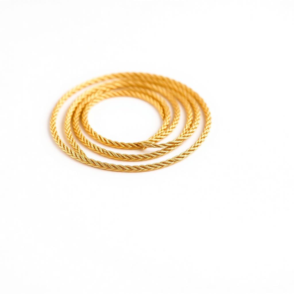 14K Solid Gold Rope Chain